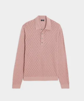 Palma Sweater Polo in Mauve