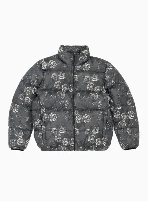 PERTEX® T Down Jacket Black Floral