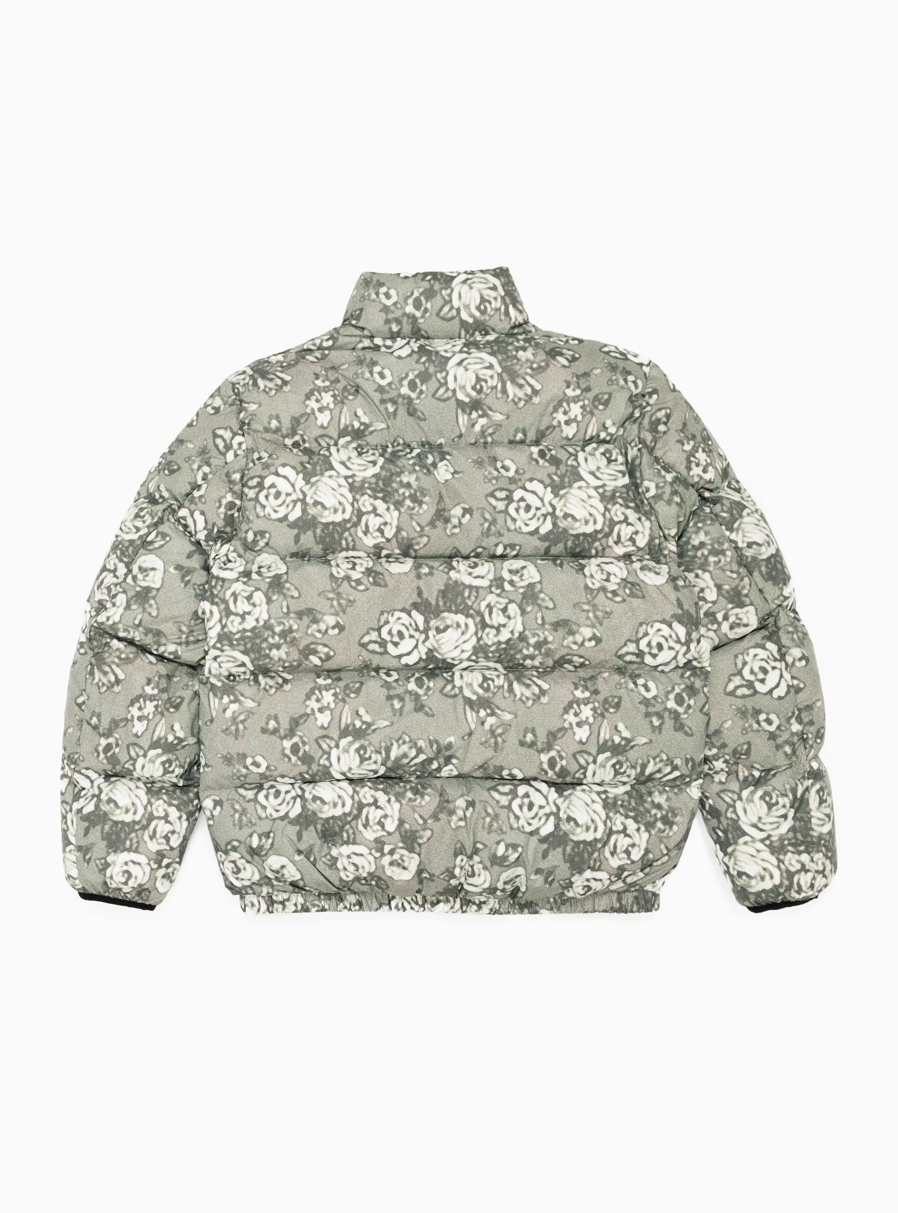 PERTEX® T Down Jacket Grey Floral