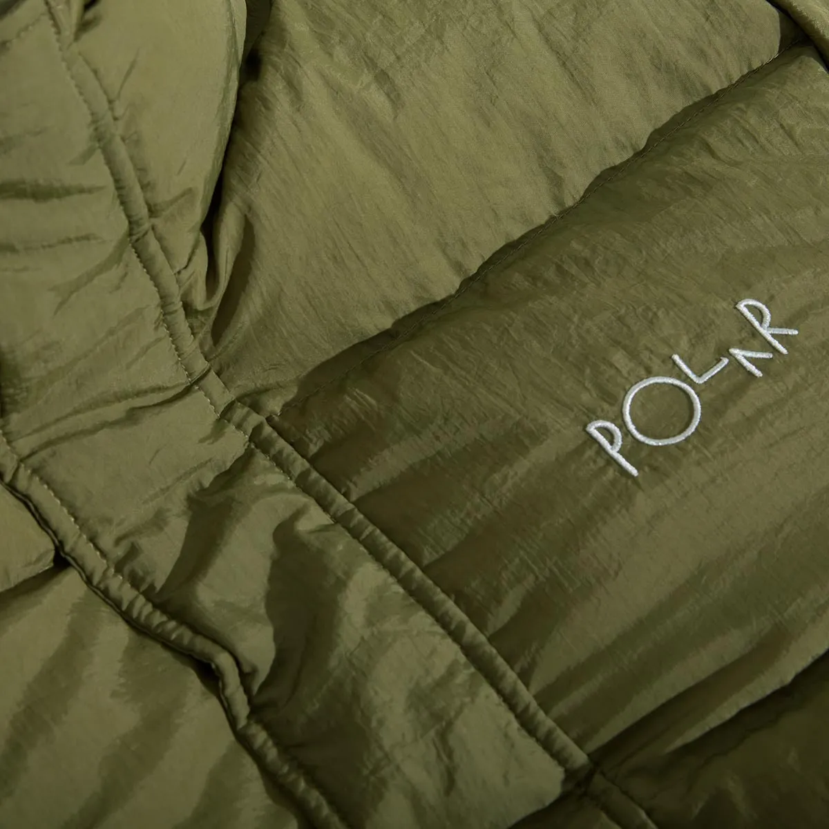 Polar Basic Puffer Jacket - Army Green