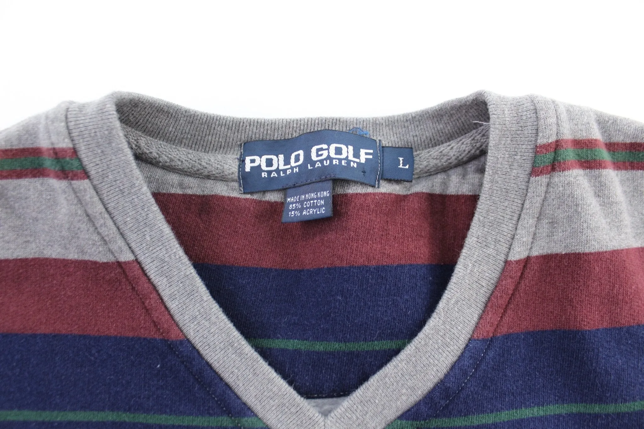 Polo Golf Ralph Lauren Striped Sweater Vest