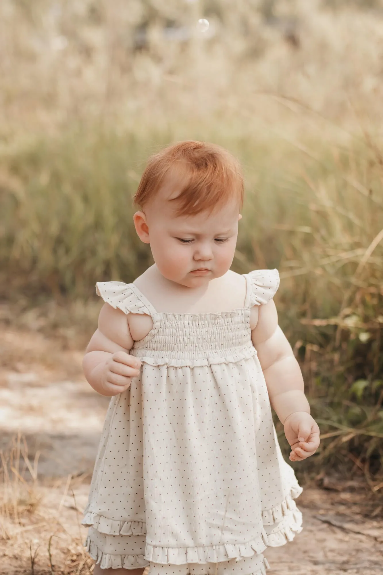 Printed Smocked Summer Dress