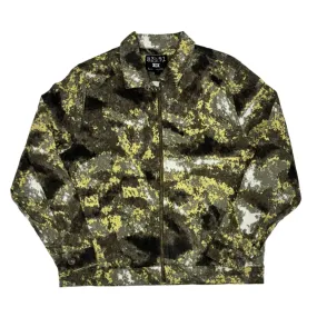 R3BEL Long Sleeve Camo Zip-up Jacket