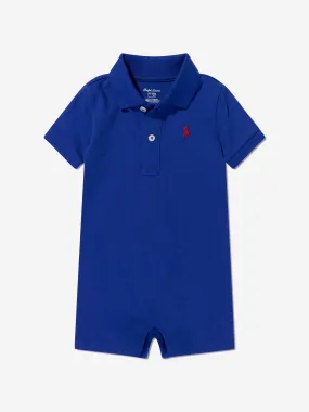 Ralph Lauren Baby Boys Cotton Polo Romper