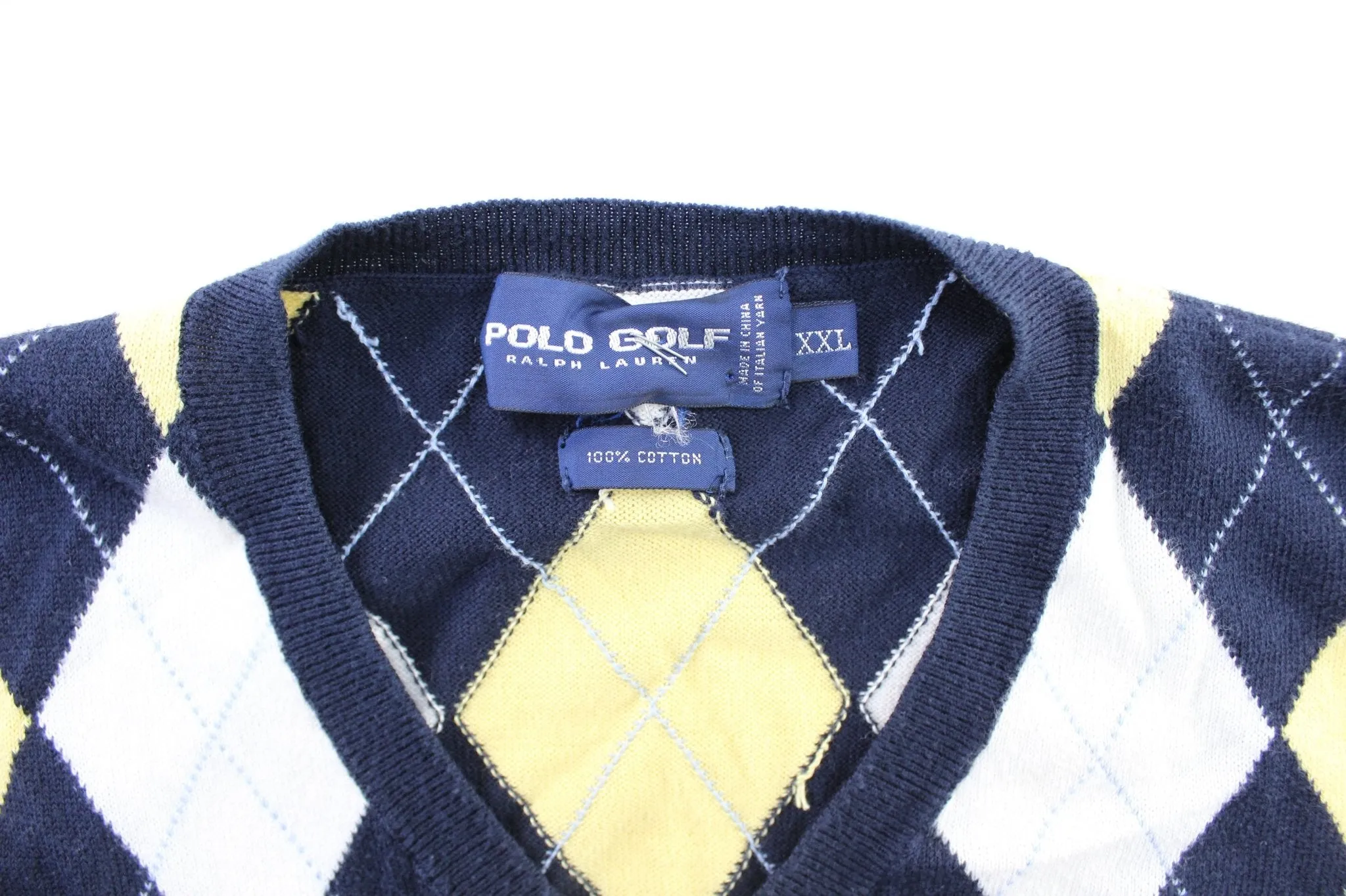 Ralph Lauren Polo Golf Geometric Sweater Vest