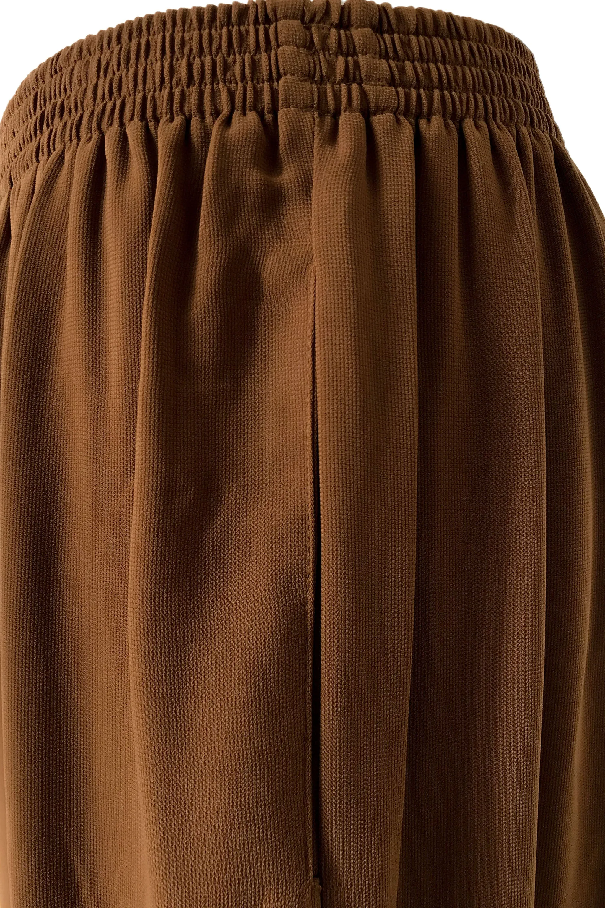 Rubber Waist Pant (Seluar Pinggang Bergetah) - Brown