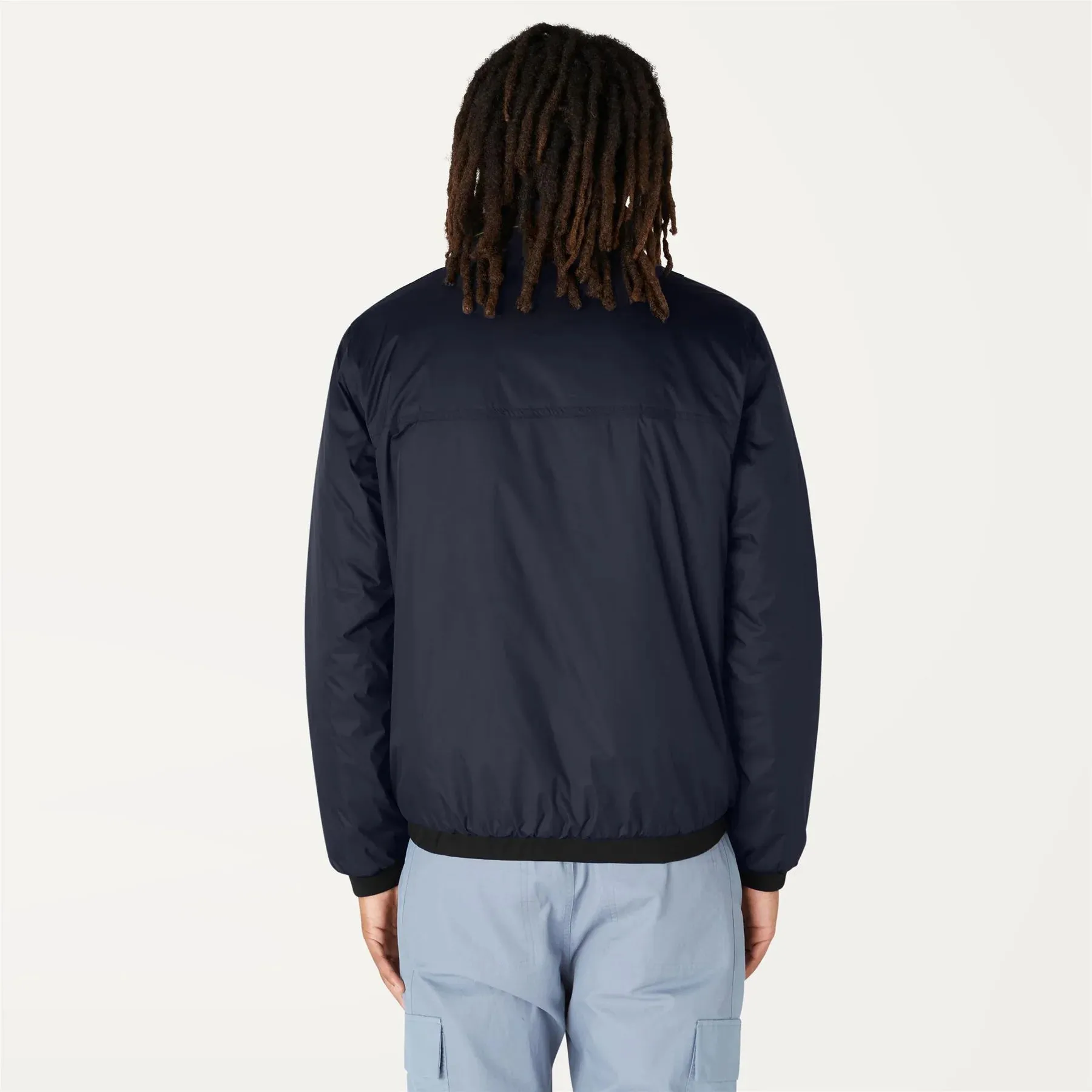 Sam Orsetto - Unisex Sherpa Lined Waterproof Jacket in Blue Depht