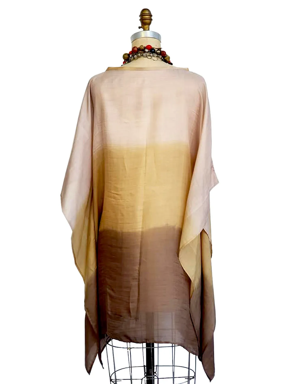 Silk Caftan Almost Famous Collection - Brown Eyed Girl