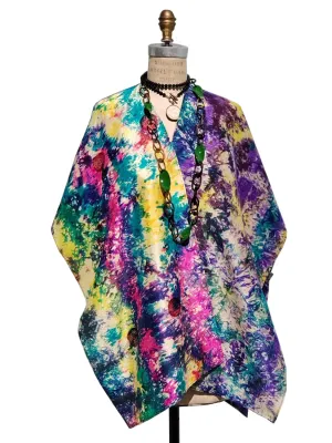 Silk Cape Almost Famous Collection - Jackson Pollock