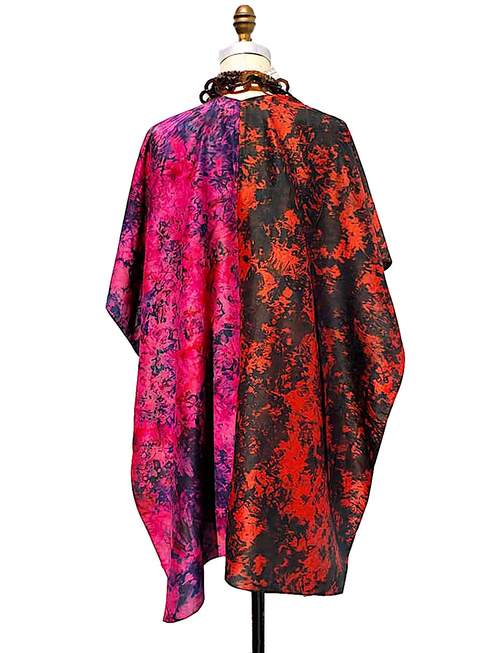 Silk Cape Almost Famous Collection - Magenta