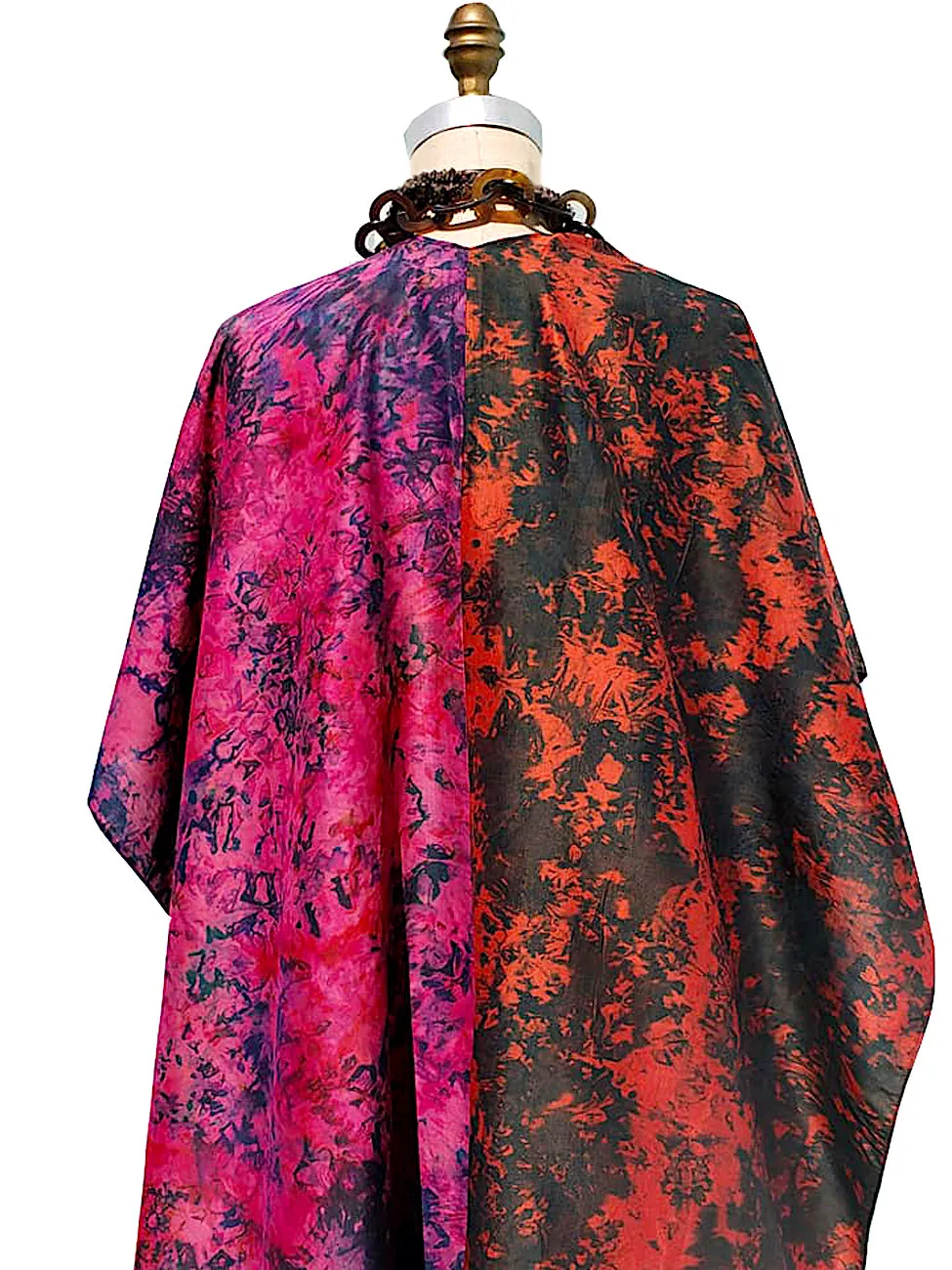 Silk Cape Almost Famous Collection - Magenta