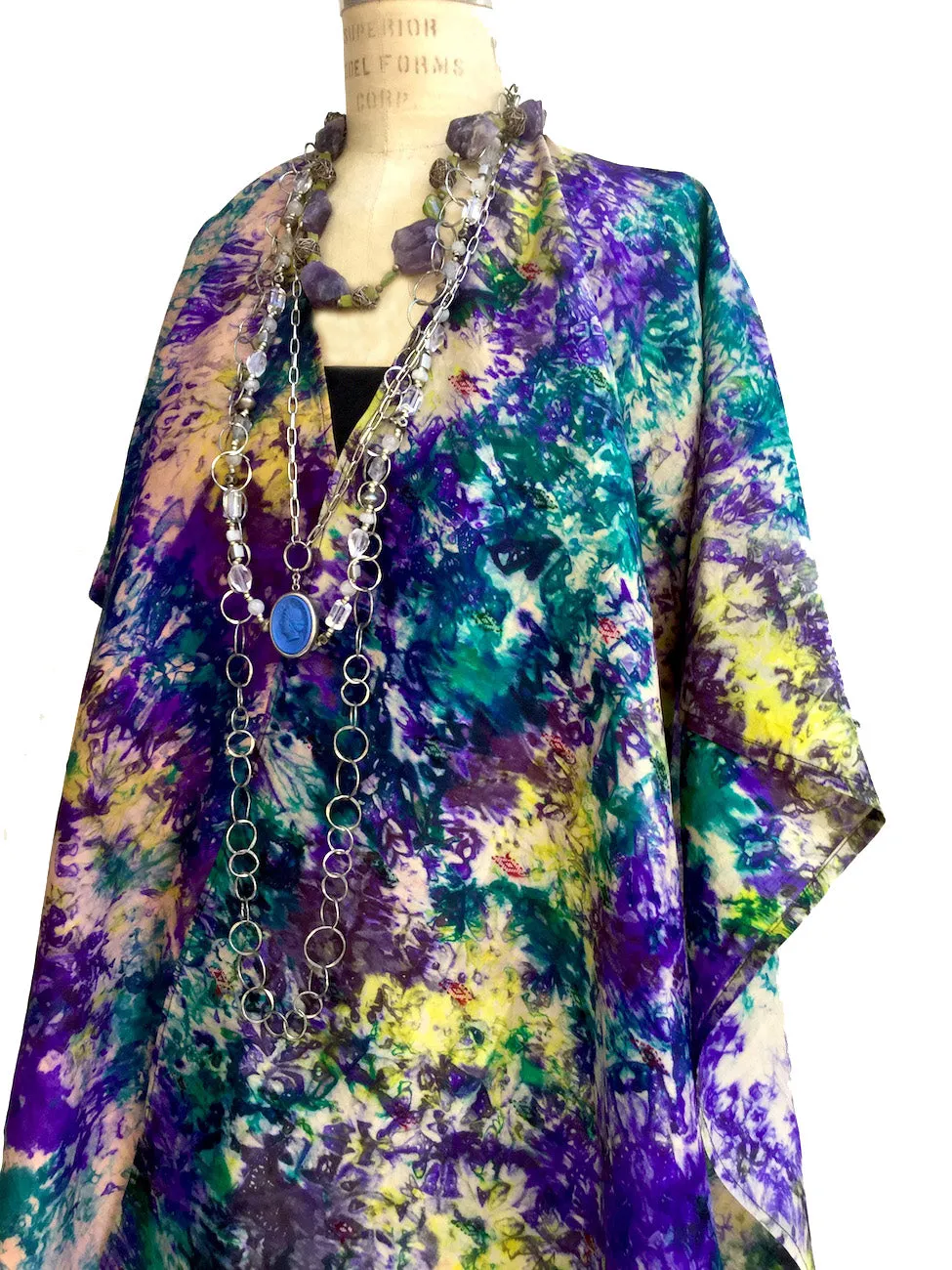 Silk Cape Almost Famous Collection - Monet