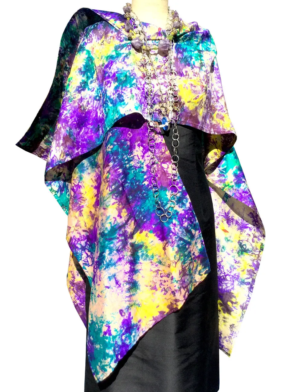 Silk Cape Almost Famous Collection - Monet