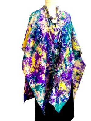 Silk Cape Almost Famous Collection - Monet