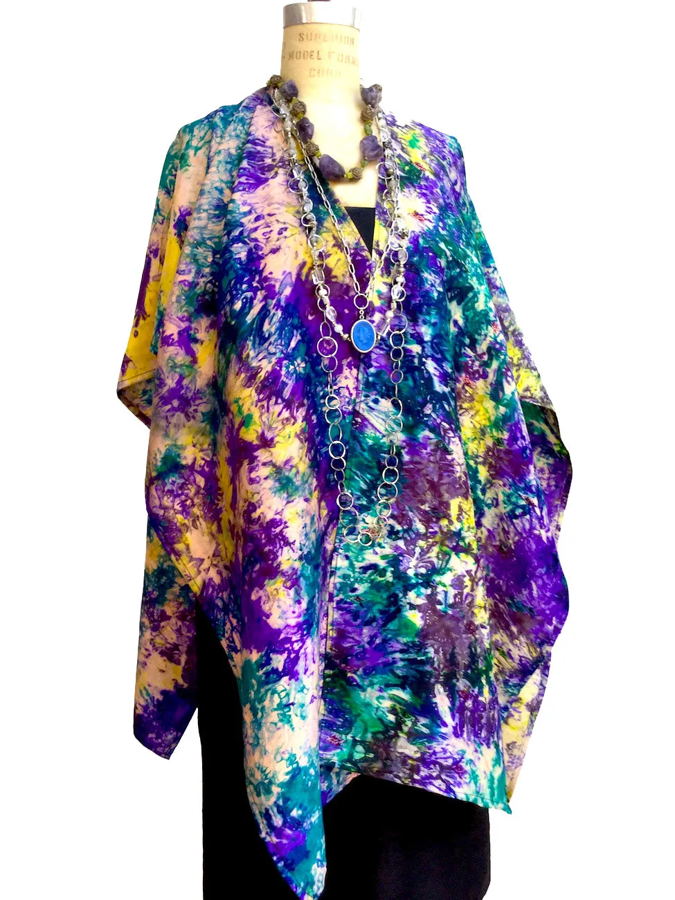 Silk Cape Almost Famous Collection - Monet