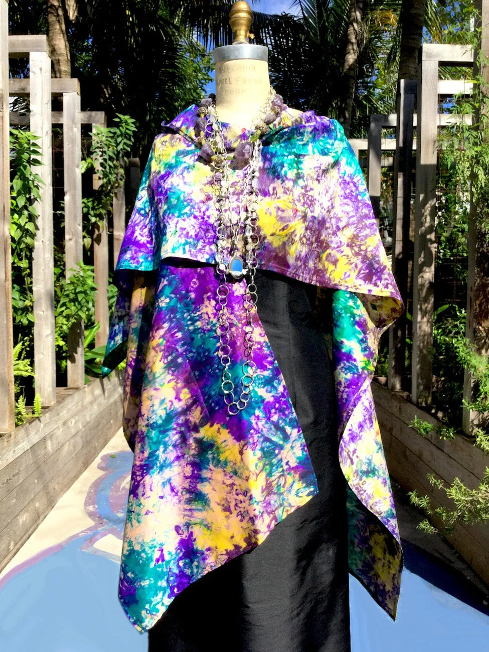 Silk Cape Almost Famous Collection - Monet