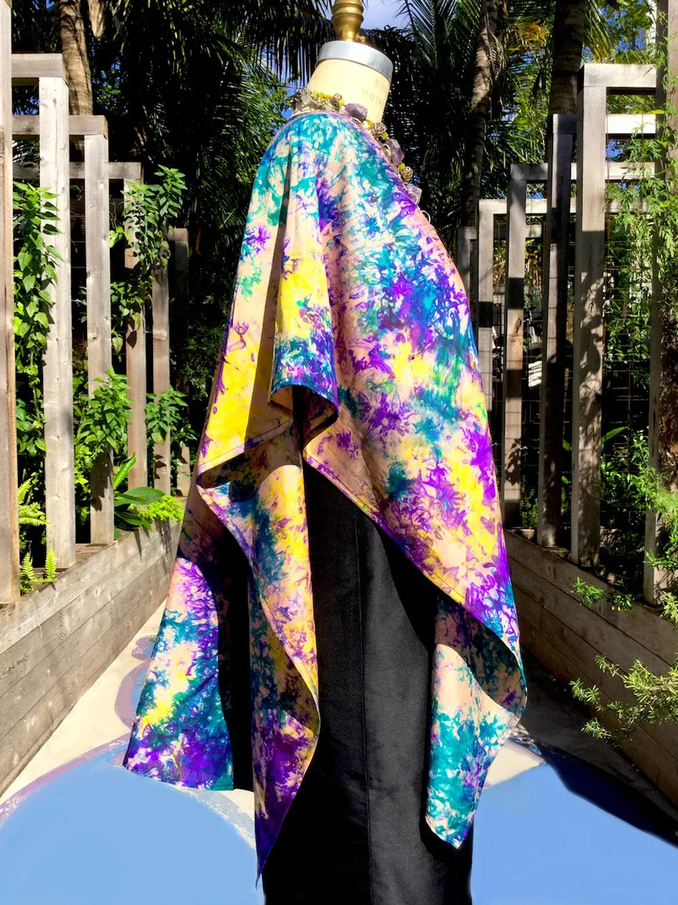 Silk Cape Almost Famous Collection - Monet