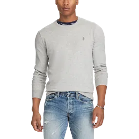 Slim Fit Cotton Sweater - Heather