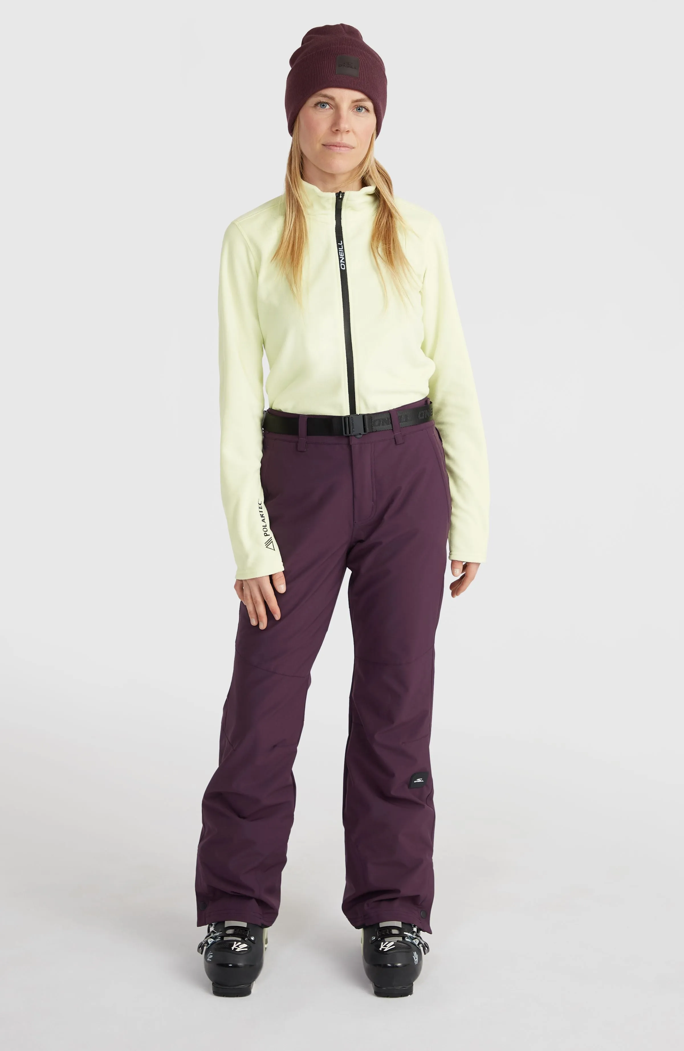 Star Slim Snow Pants | Aubergine