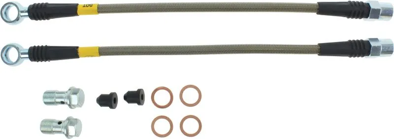 StopTech Stainless Brake Lines Audi A4 (96-01, 02-09) S4 (04-09) Rear Set - 950.33502