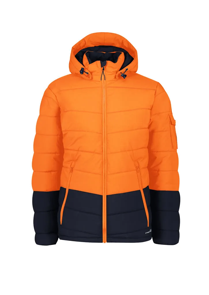 Syzmik Unisex Streetworx Hooded Puffer Jacket (ZJ240)