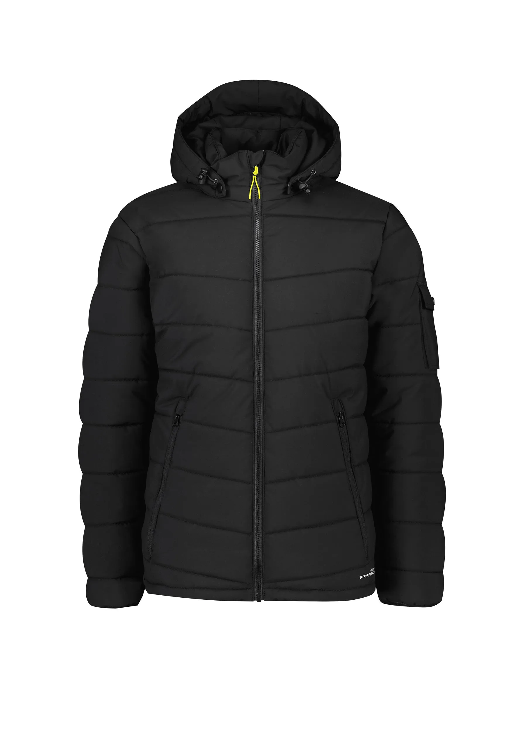 Syzmik Workwear | Unisex Streetworx Hooded Puffer Jacket | ZJ240