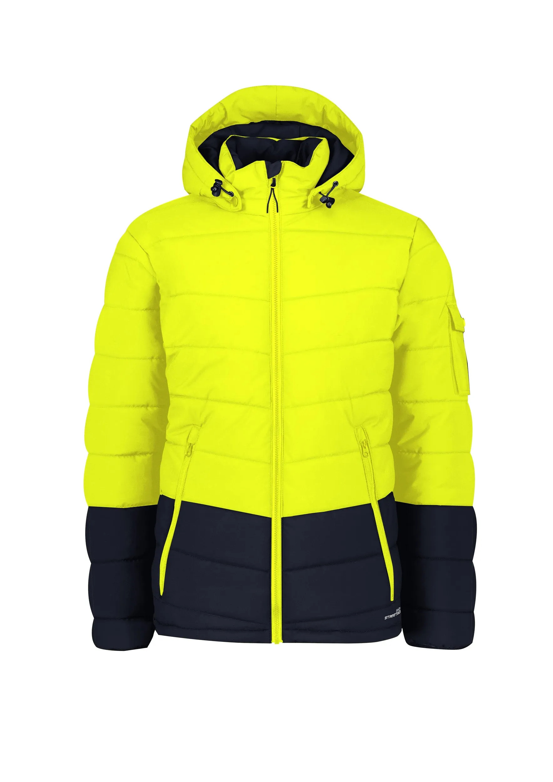 Syzmik Workwear | Unisex Streetworx Hooded Puffer Jacket | ZJ240