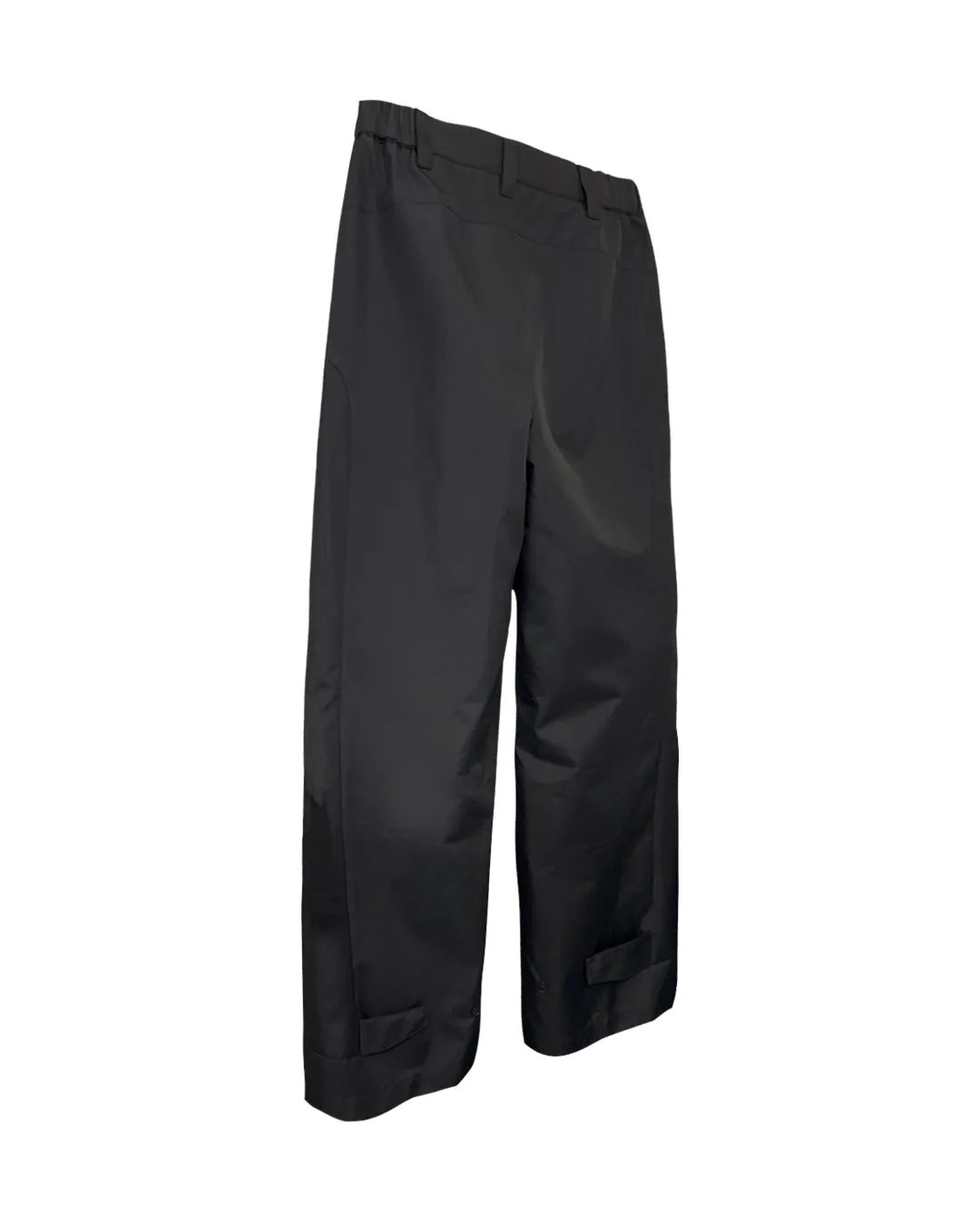 Tech zip pants black