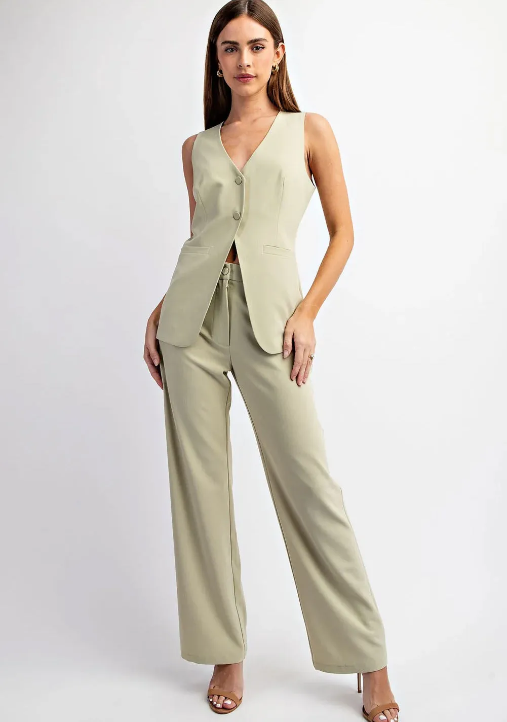 Textured Long Pant