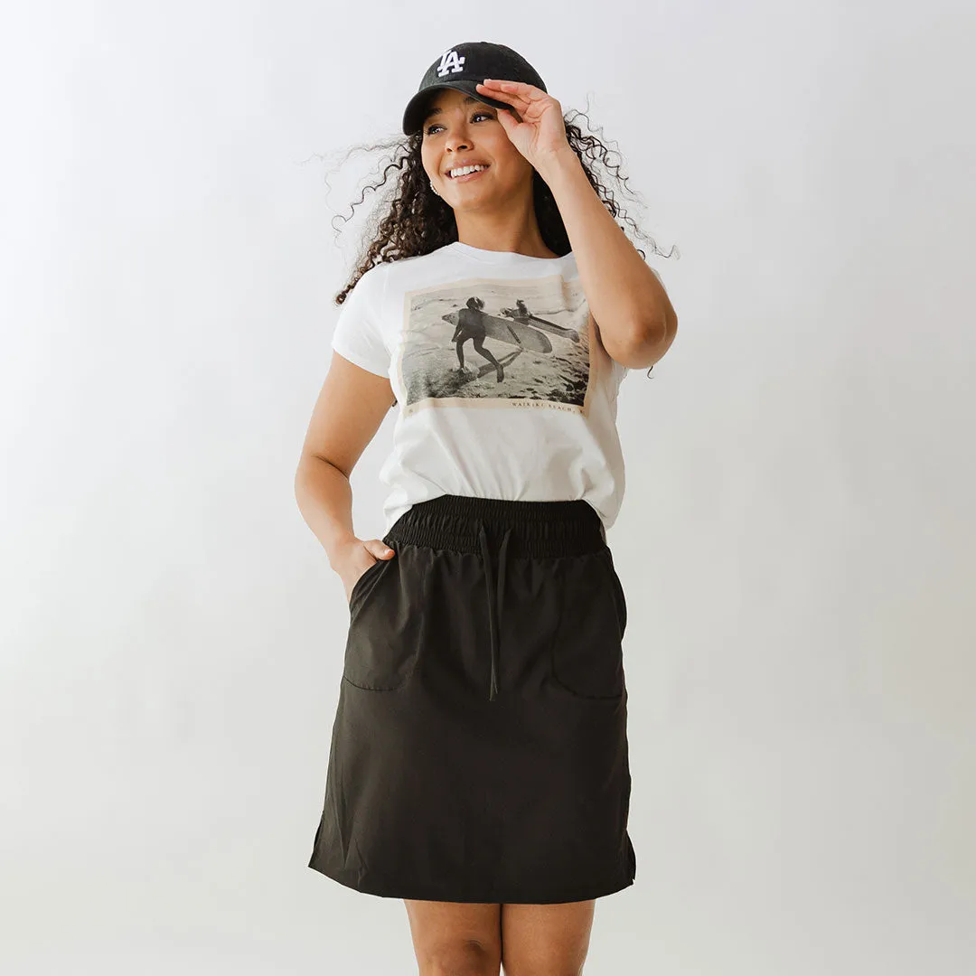 The Away Skirt, Black