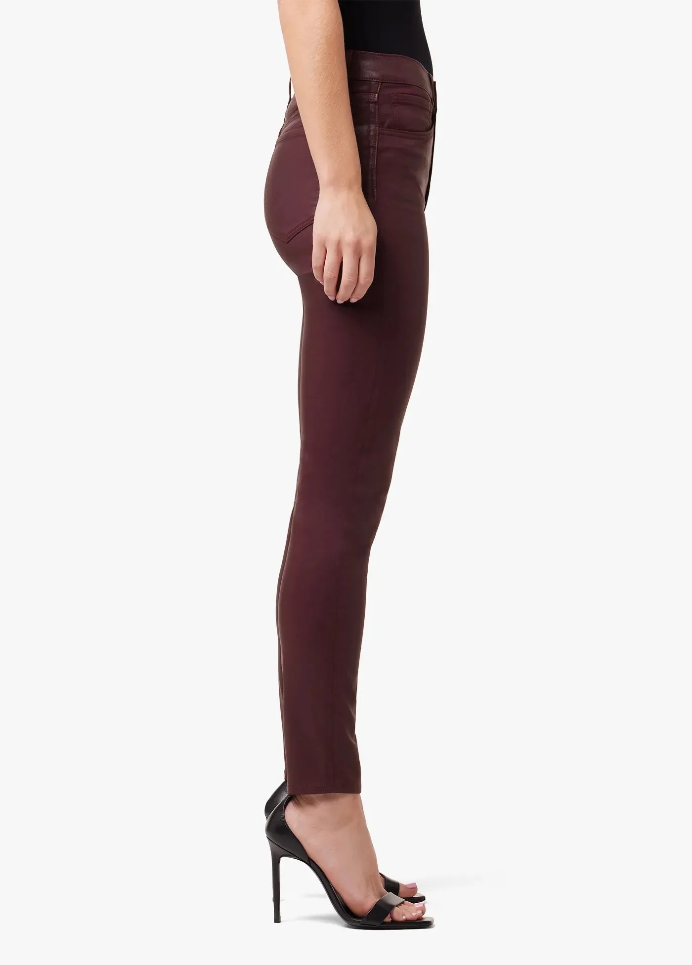 The Charlie High Rise Skinny Ankle - Vineyard