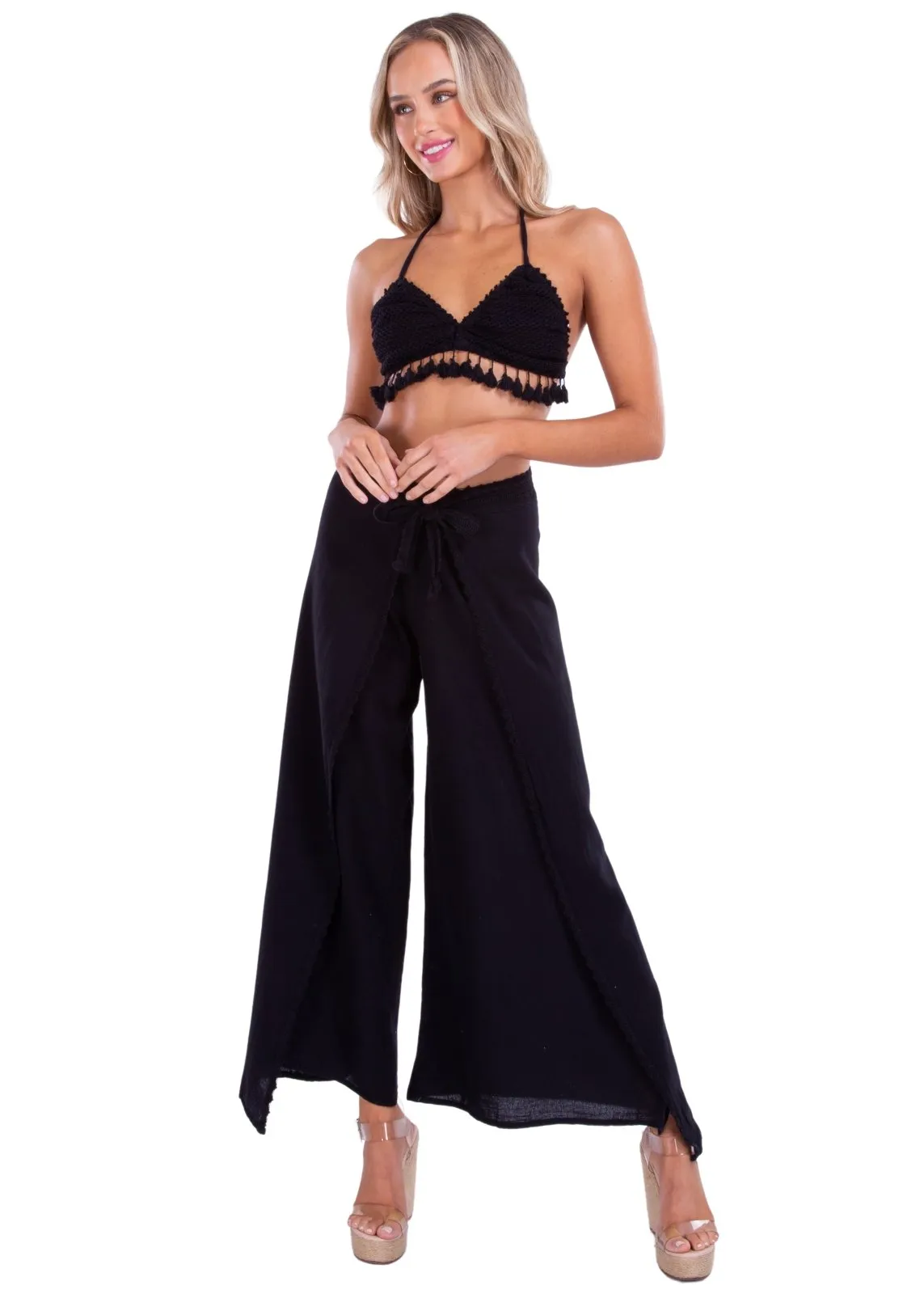 'Theia' Multiway Wrap Pants