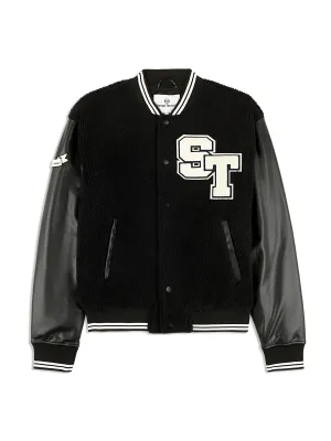 Toppa Varsity Bomber- Black Beauty