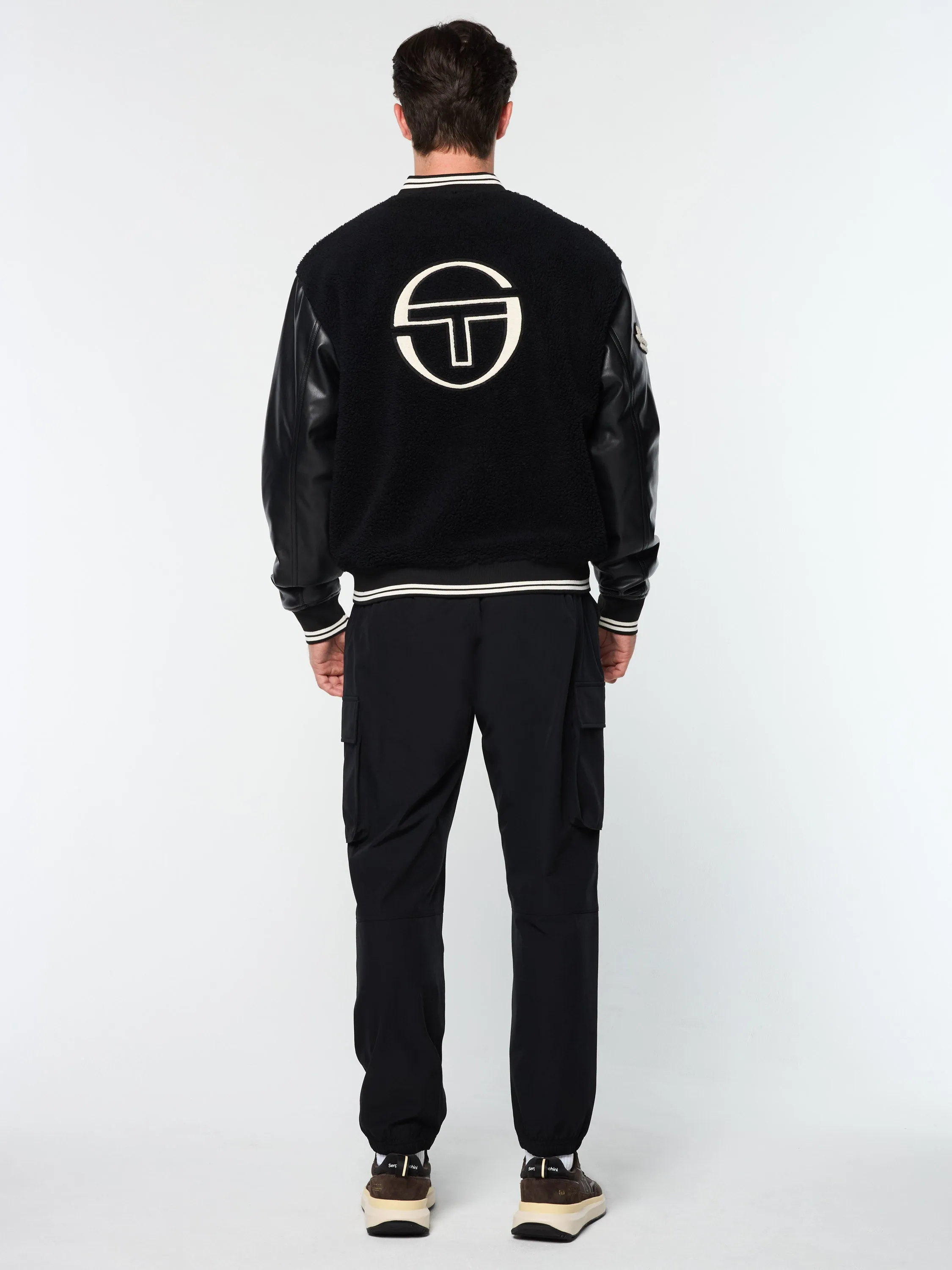 Toppa Varsity Bomber- Black Beauty