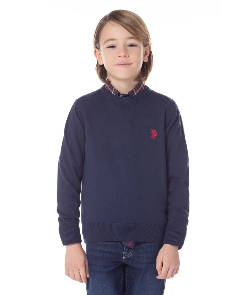 US POLO KIDS CREWNECK SWEATER