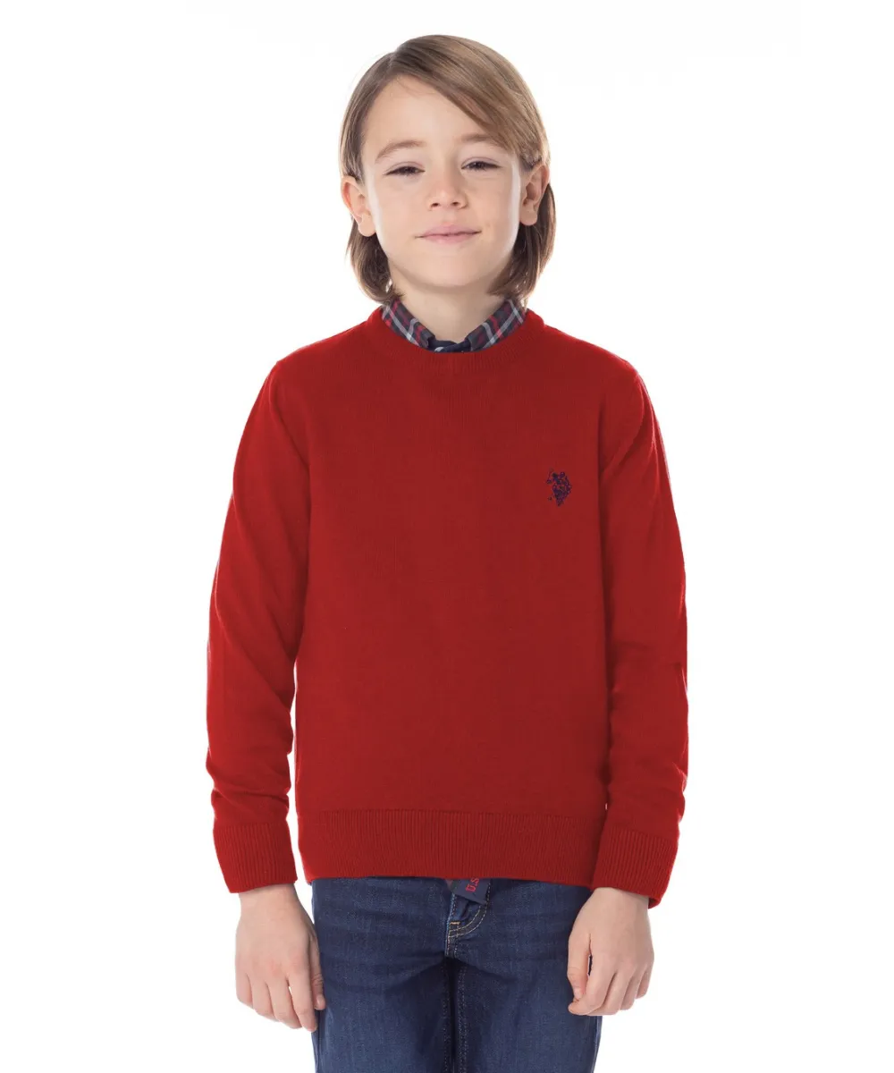 US POLO KIDS CREWNECK SWEATER