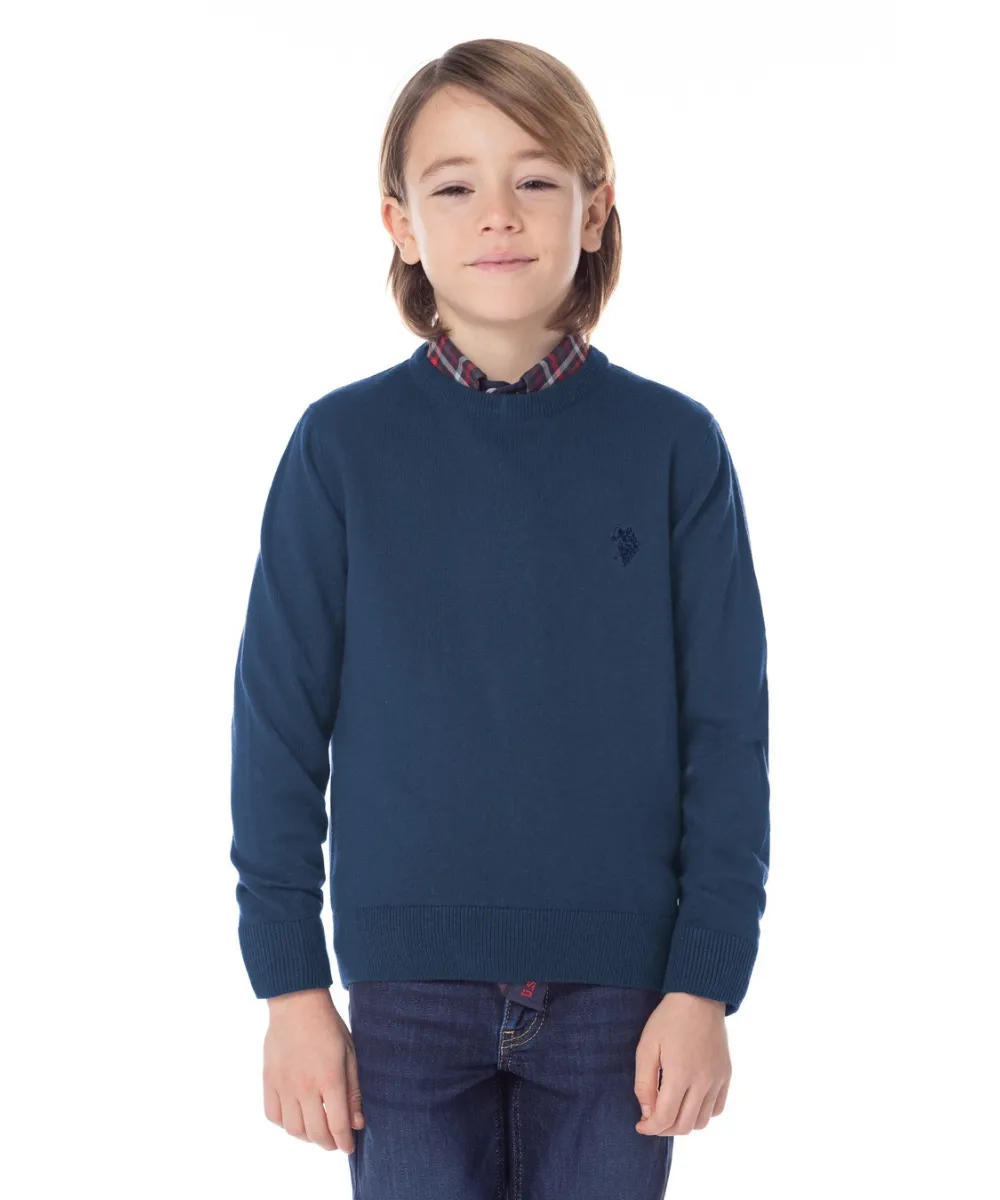 US POLO KIDS CREWNECK SWEATER