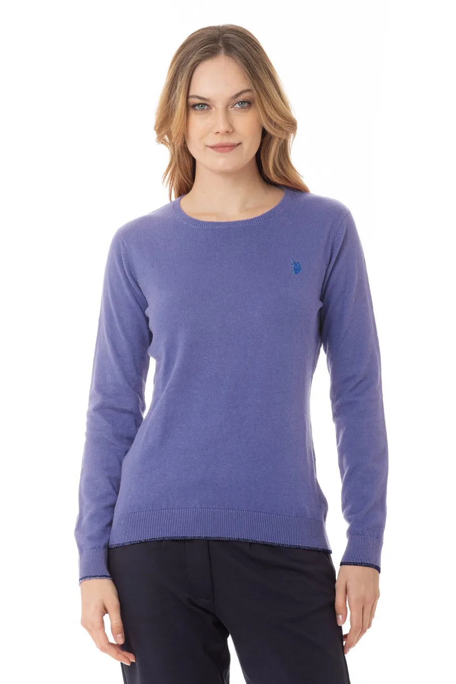 US POLO  WOMENS ICON LOGO SWEATER