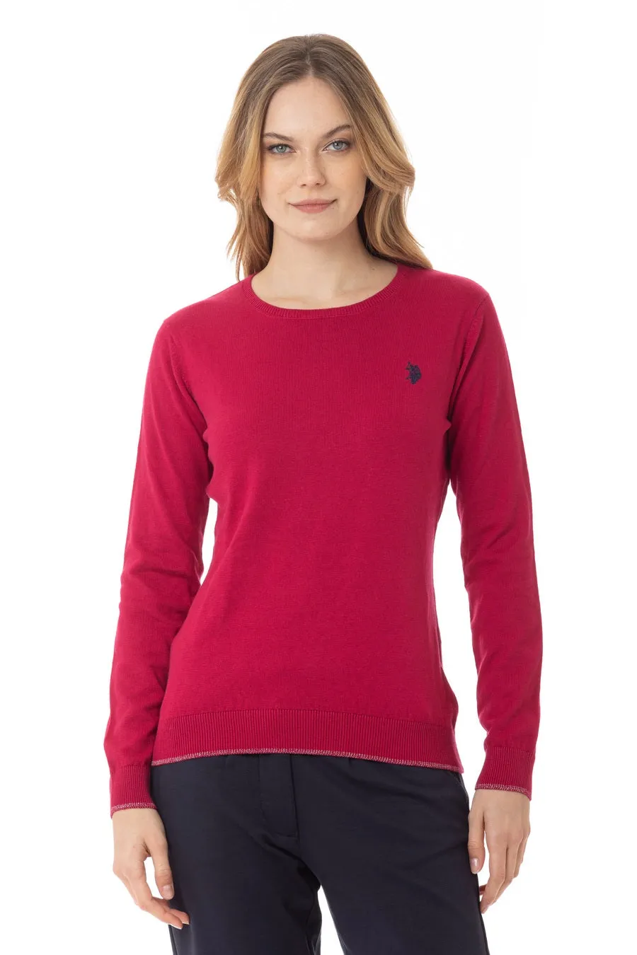 US POLO  WOMENS ICON LOGO SWEATER