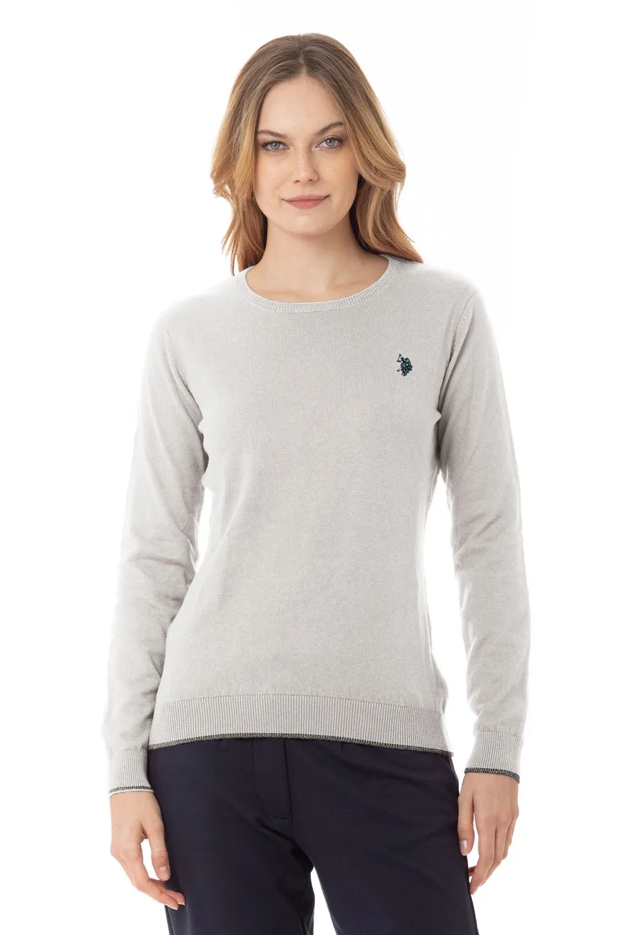 US POLO  WOMENS ICON LOGO SWEATER