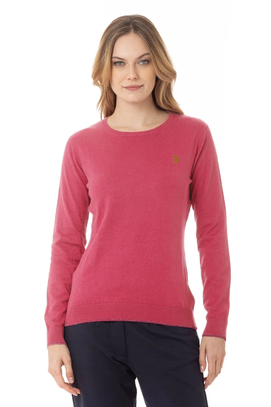 US POLO  WOMENS ICON LOGO SWEATER