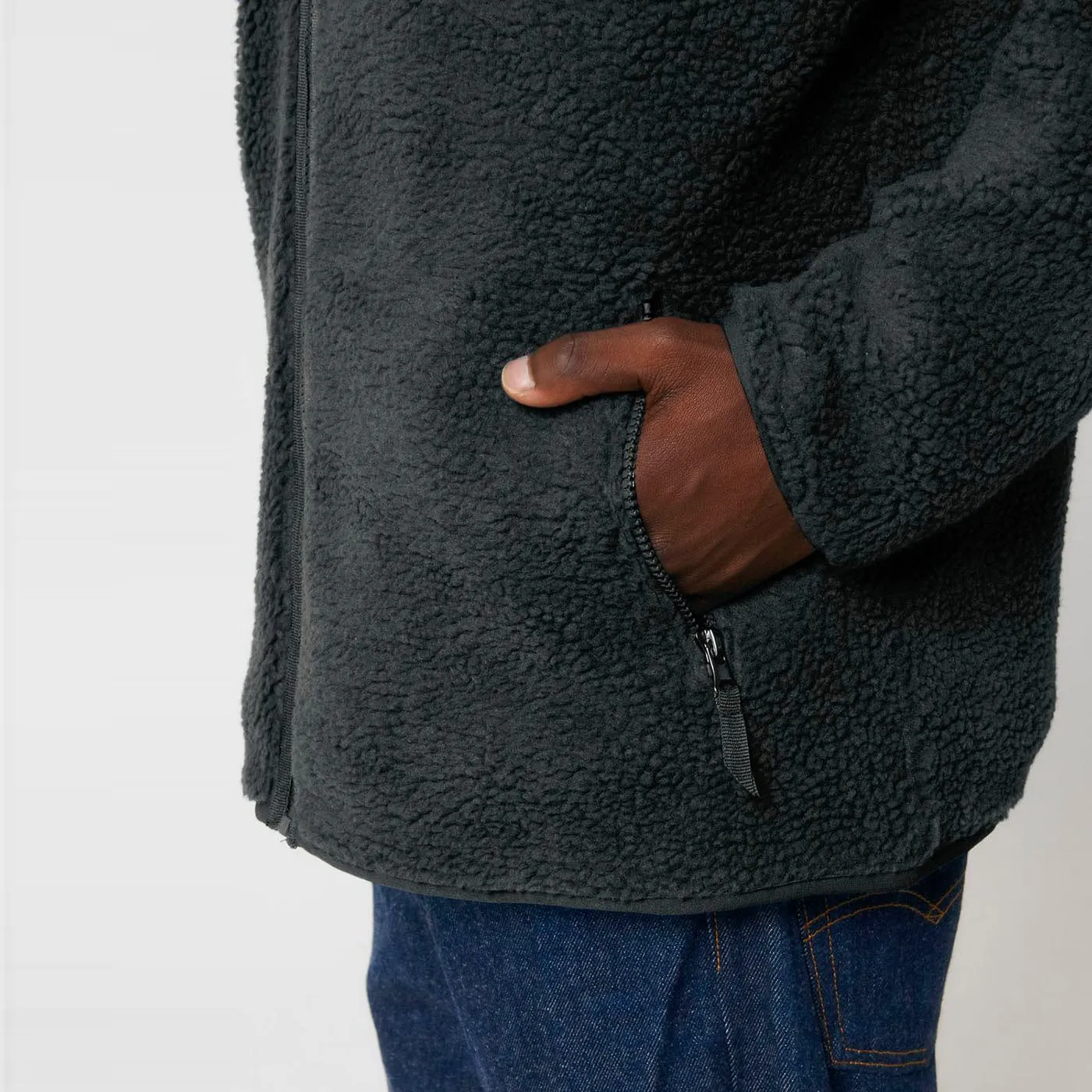 Vegan Unisex Outsider Sherpa Jacket | Multiple Colours