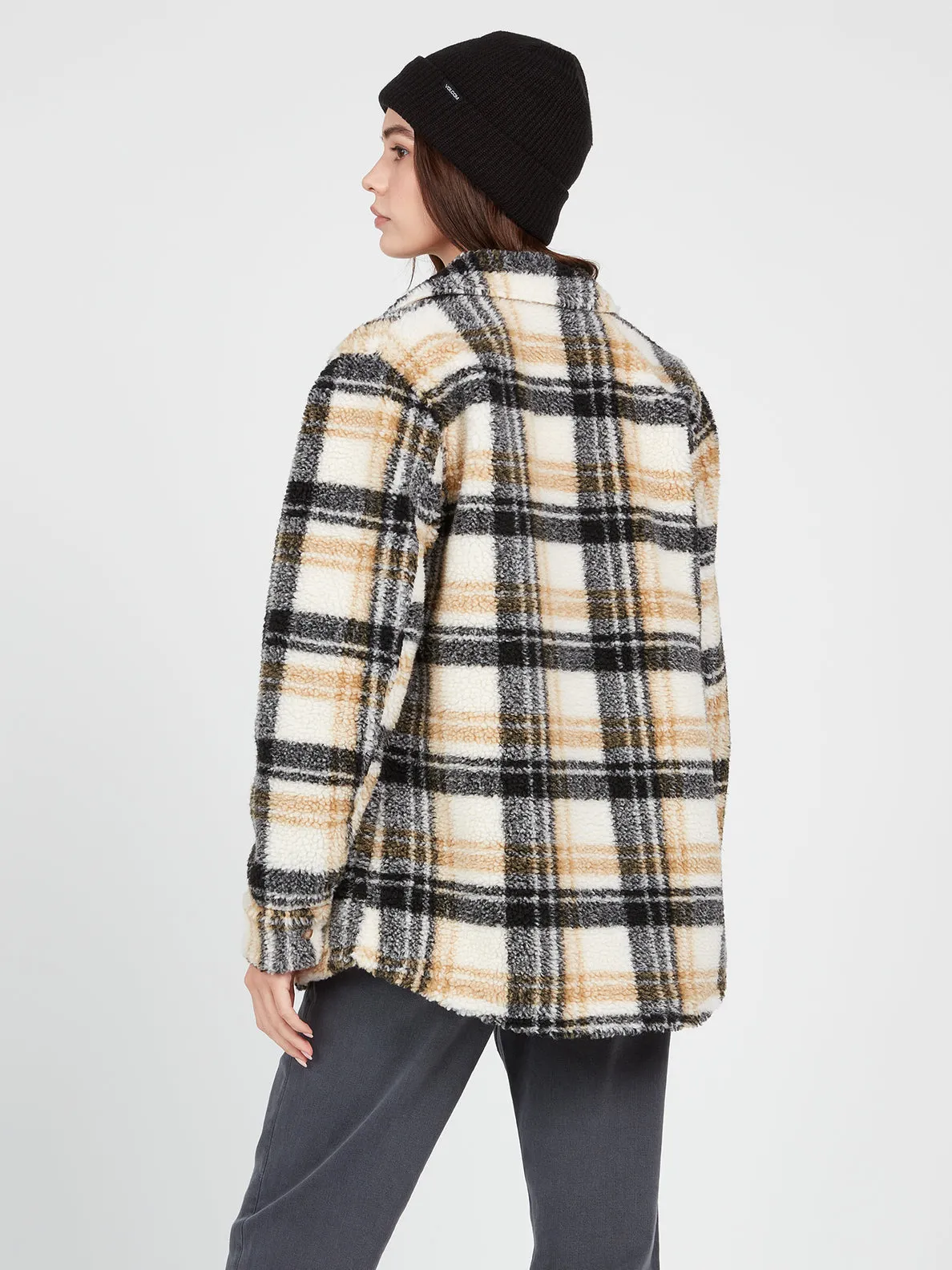 Volcom Silent Sherpa Jacket - Hazelnut