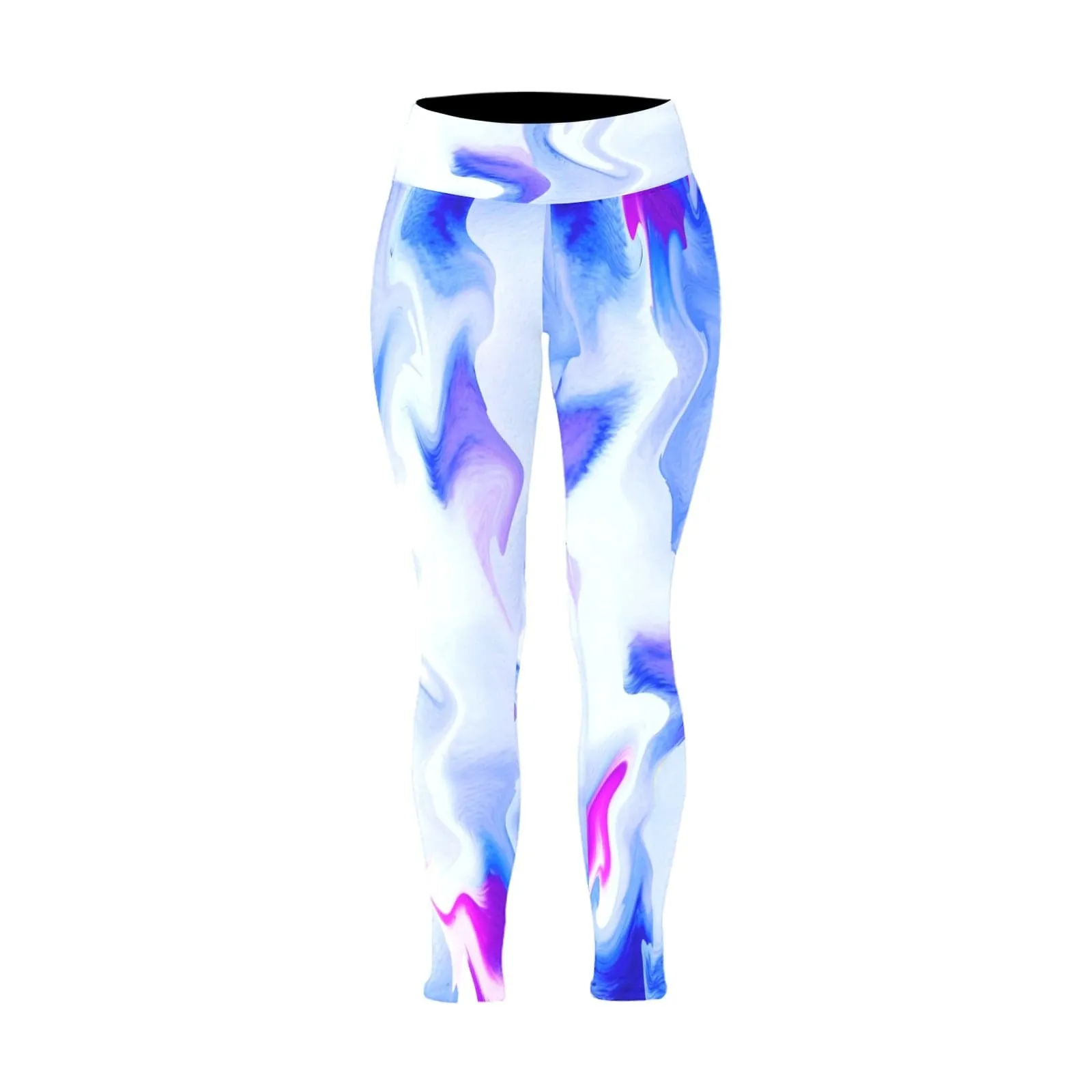 Water Color High Waisted Leggings