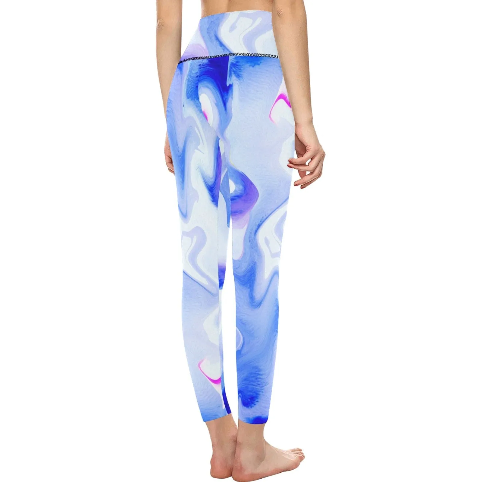 Water Color High Waisted Leggings