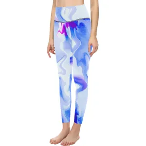 Water Color High Waisted Leggings