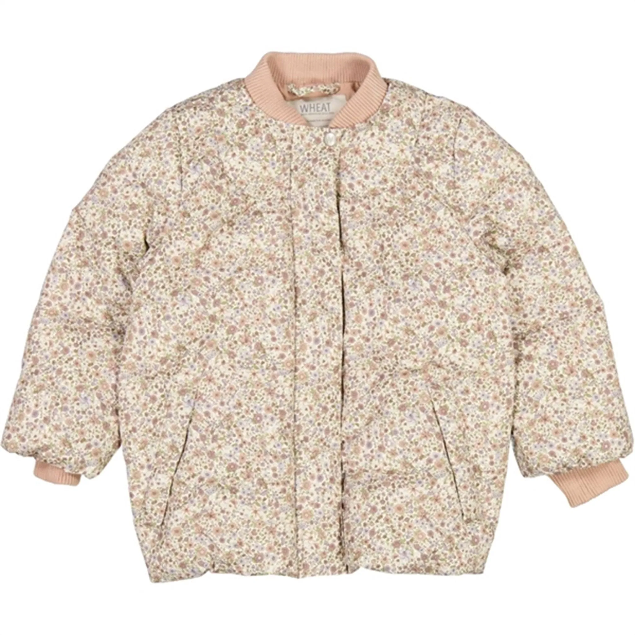 Wheat Jacket Lola Summer Puffer Summer Flowers