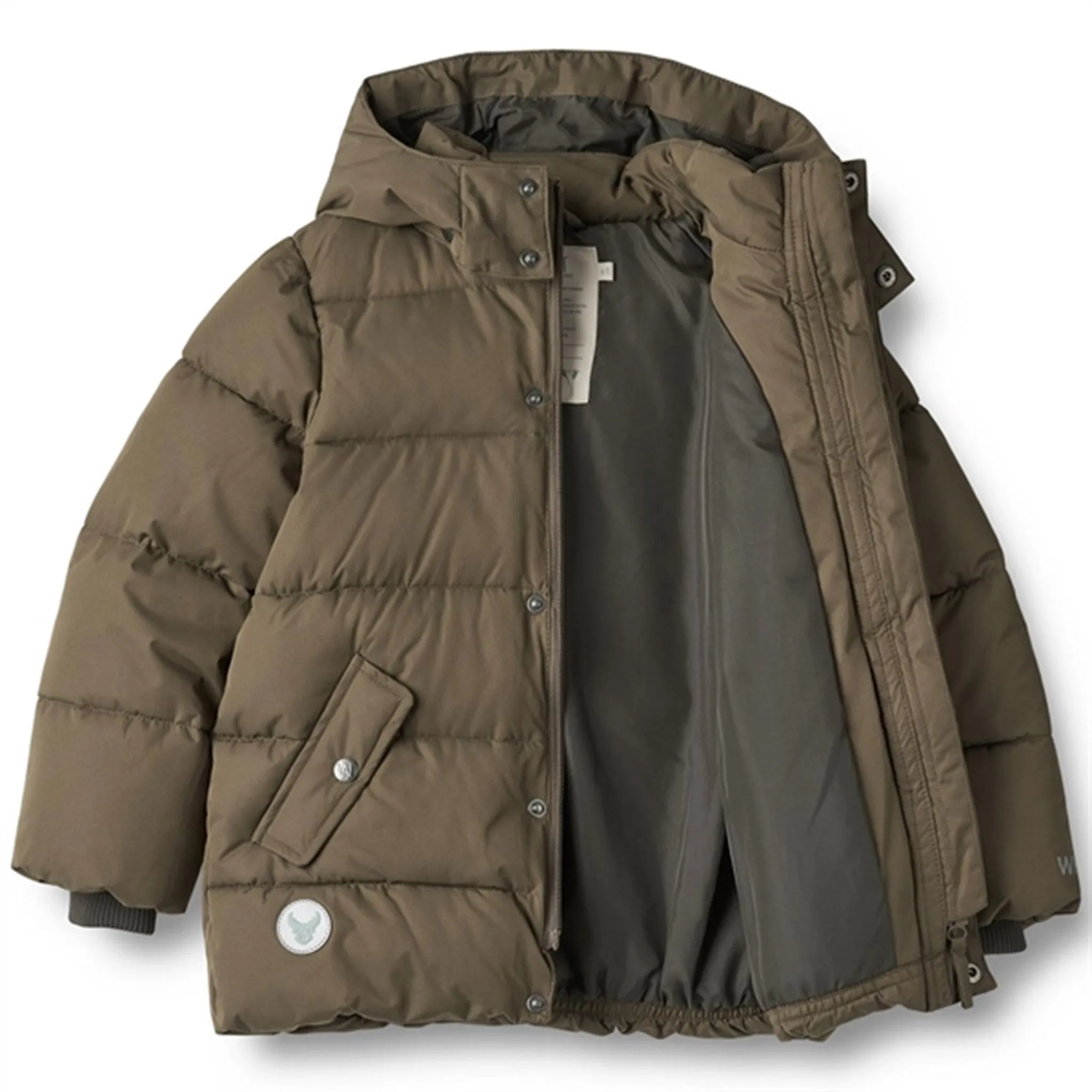 Wheat Puffer Jacket Gael Autumn Soil