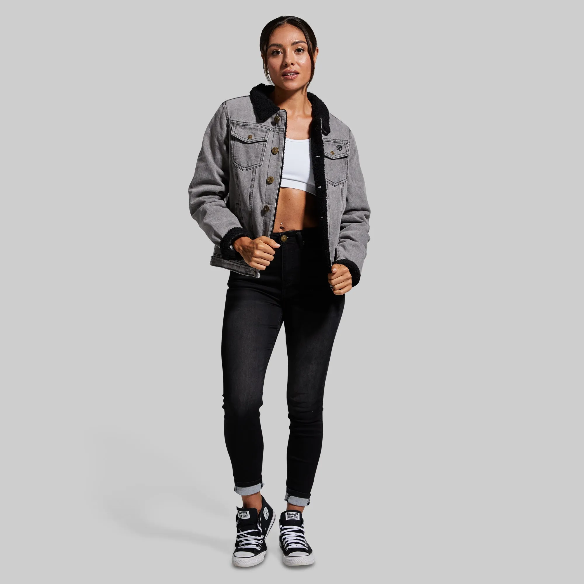 Women's Pioneer Jacket (Grey Wash)