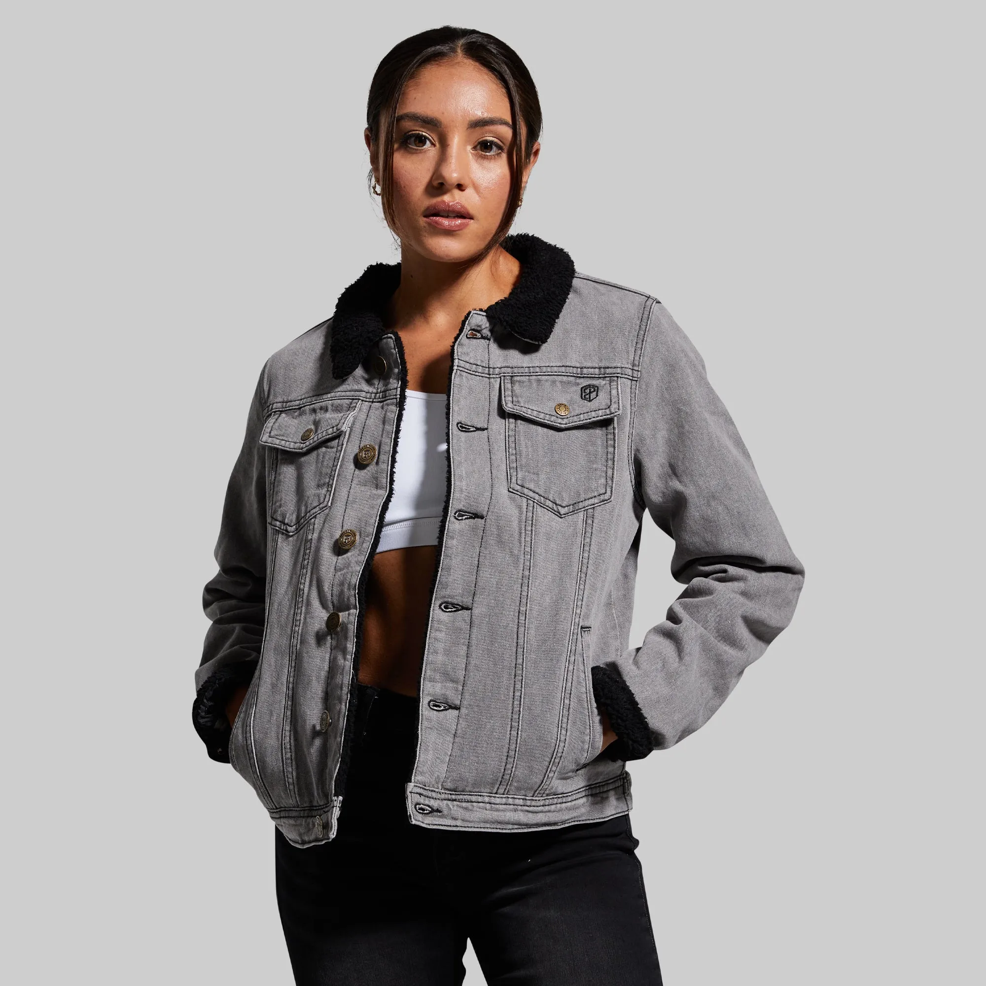 Women's Pioneer Jacket (Grey Wash)